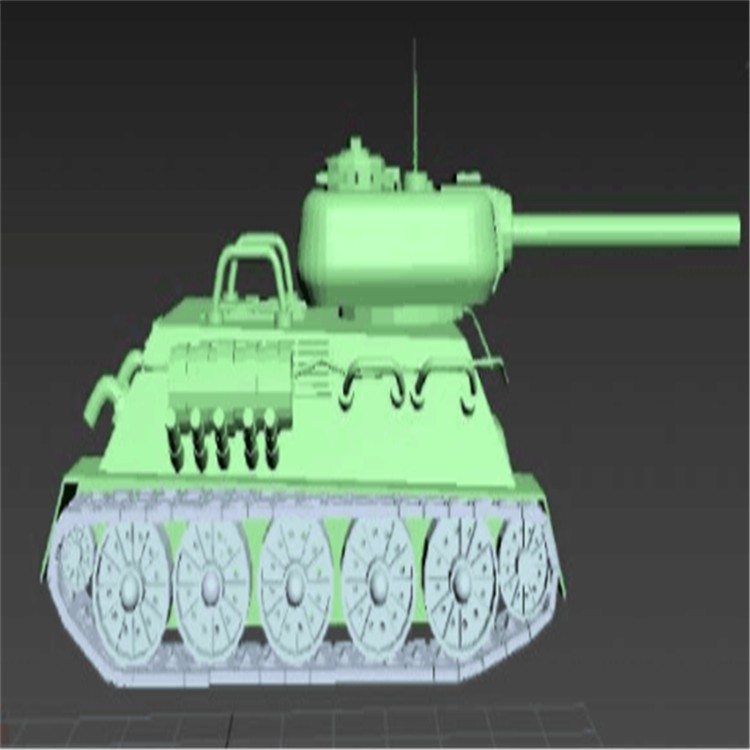 合水充气军用坦克模型
